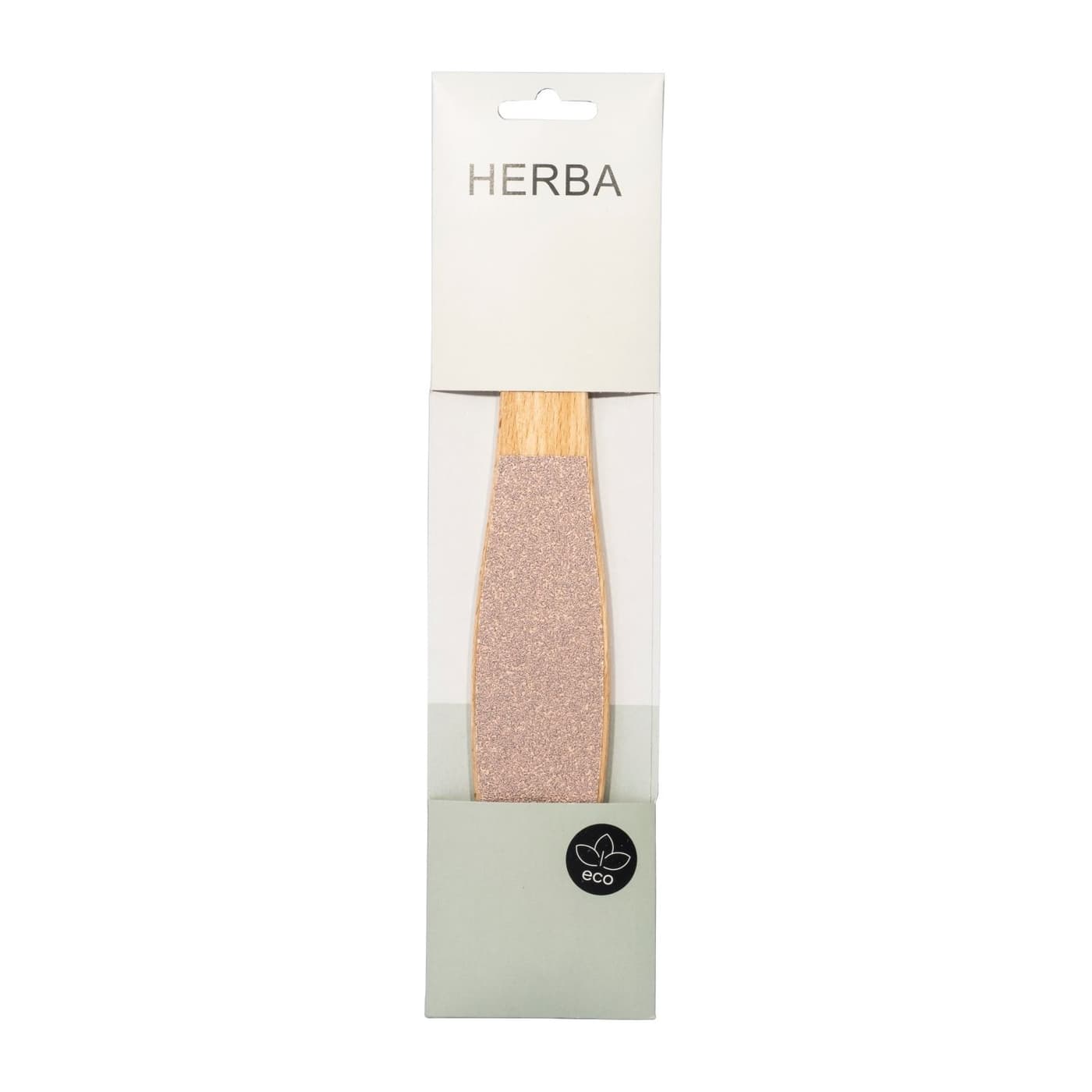 Herba - Holzfussfeile,27.5 x 5 cm deutsch.Buche