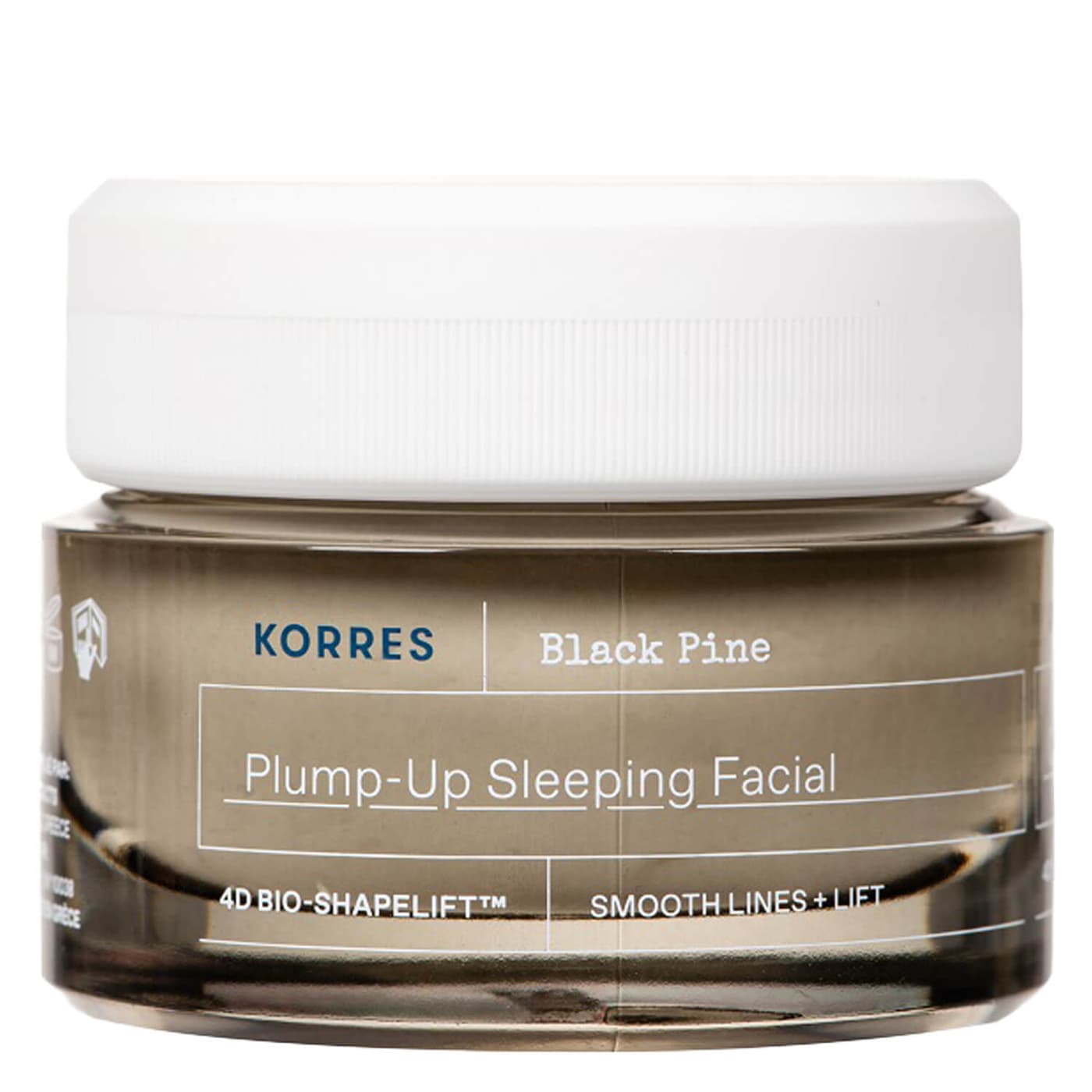 Korres Care - Black Pine 4D BioShapeLift Plump-Up Sleeping Facial