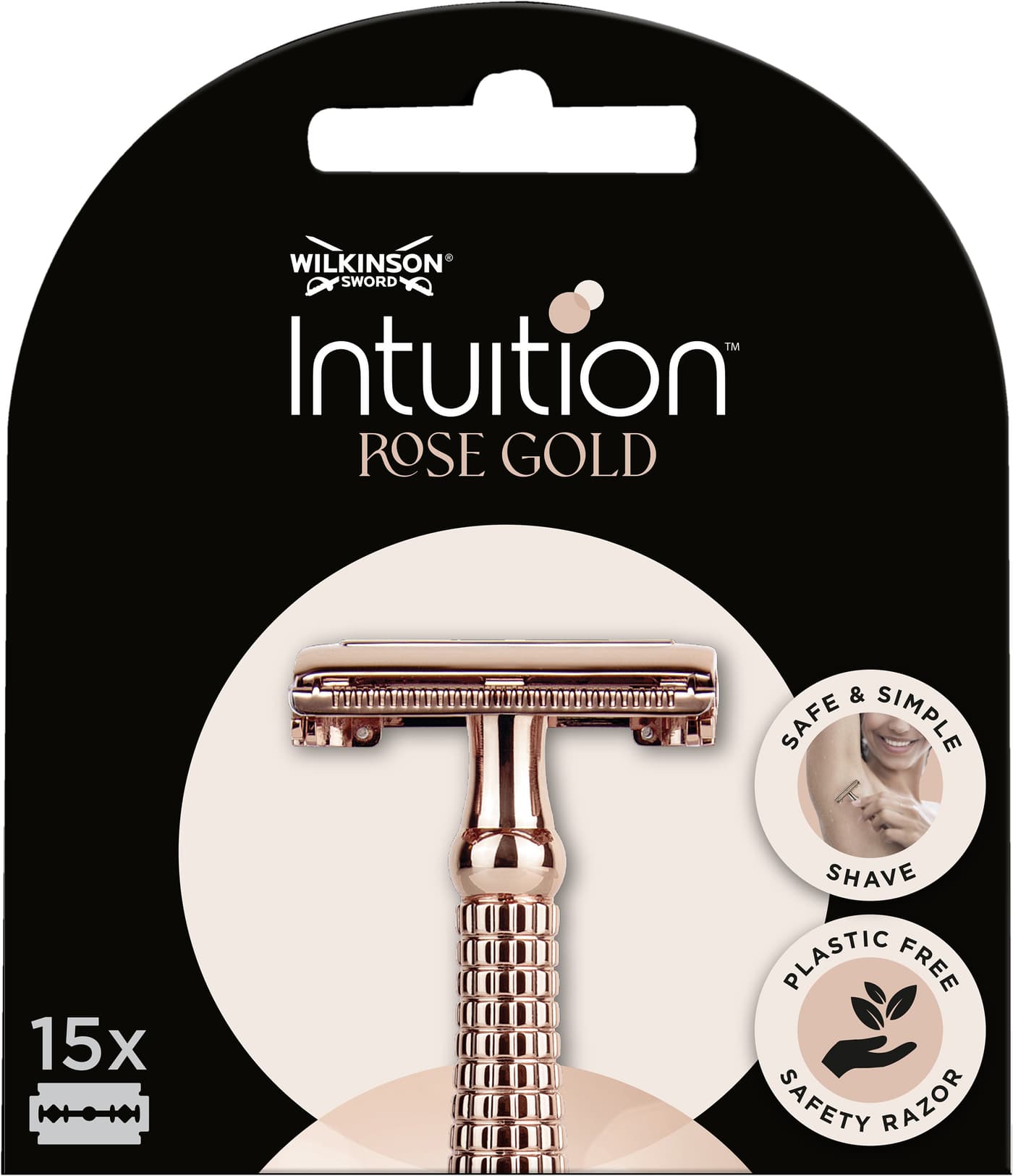 Wilkinson - Intuition Rose Gold Ersatzklingen