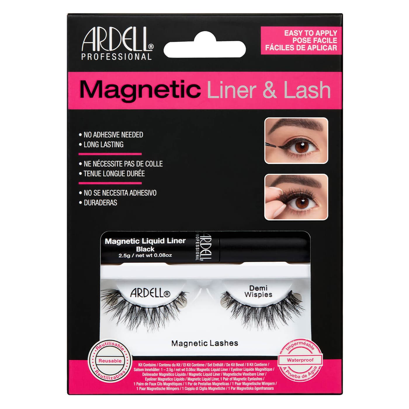 Ardell Magnetic - Liquid Liner & Lash Demi Wispies