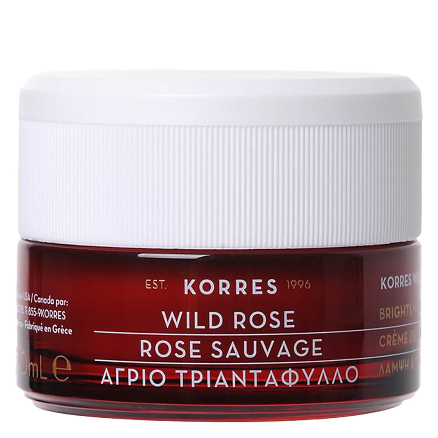 Korres Care - Wild Rose Brightening & First Wrinkles Day Cream Normal/Combinationskin