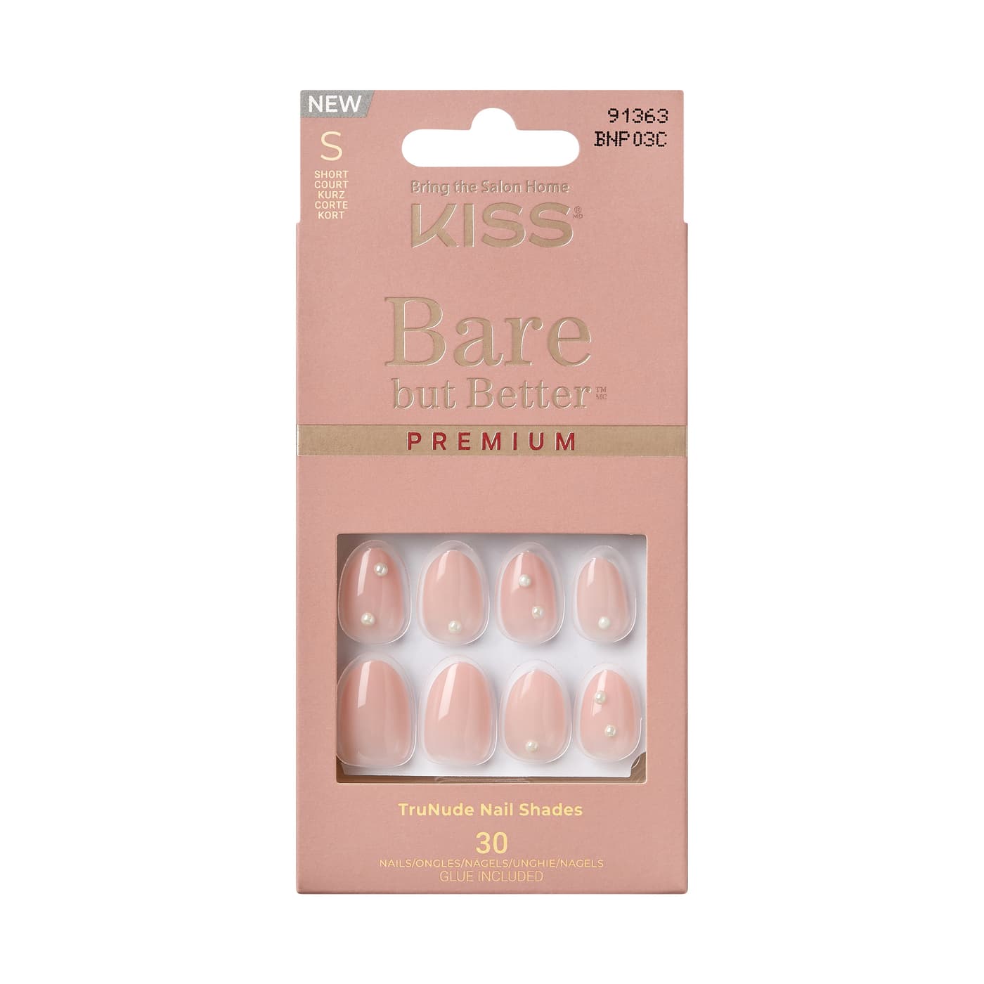 KISS Nails - Ks Bare-but-better Premium Nails - Slay