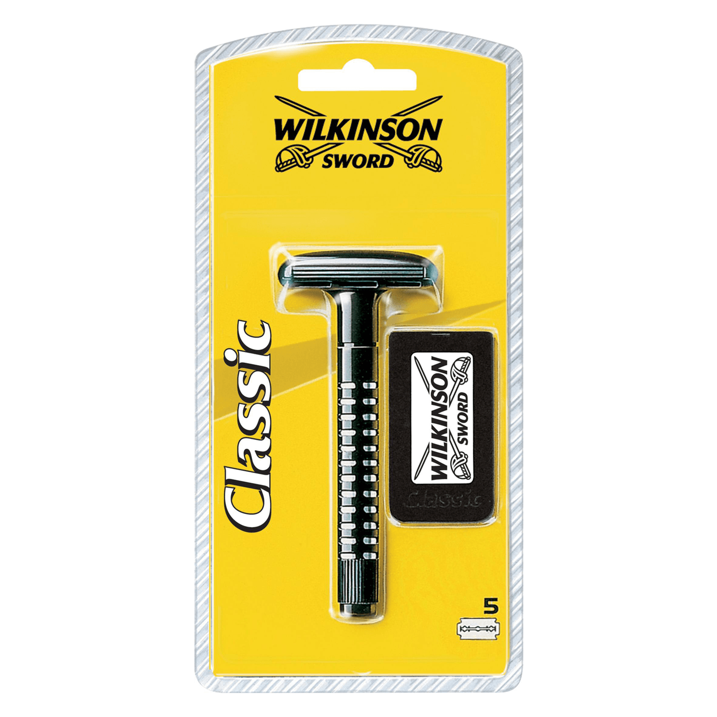 Wilkinson Classic - Rasierer Doppelklingen + 5 Klingen