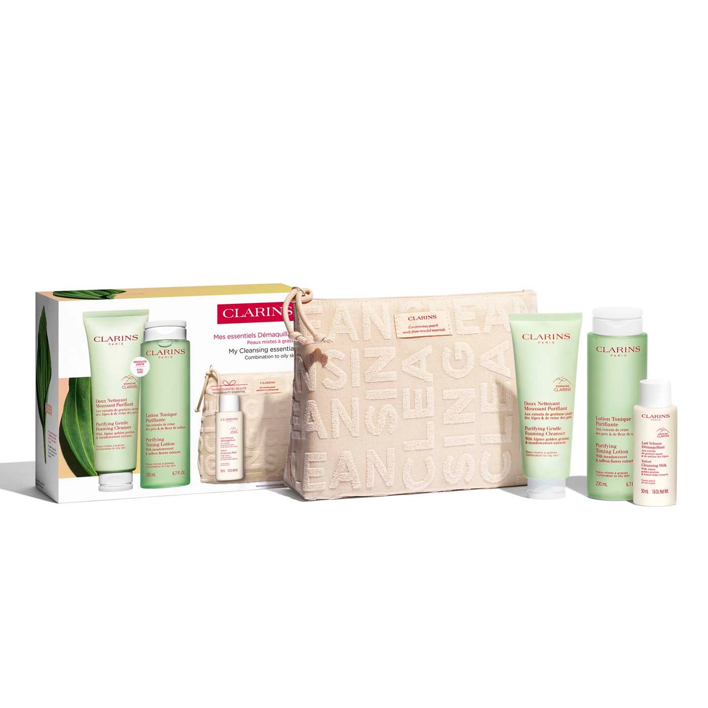 Clarins Specials - Set Essentials Für Misch- Bis Fettige Haut