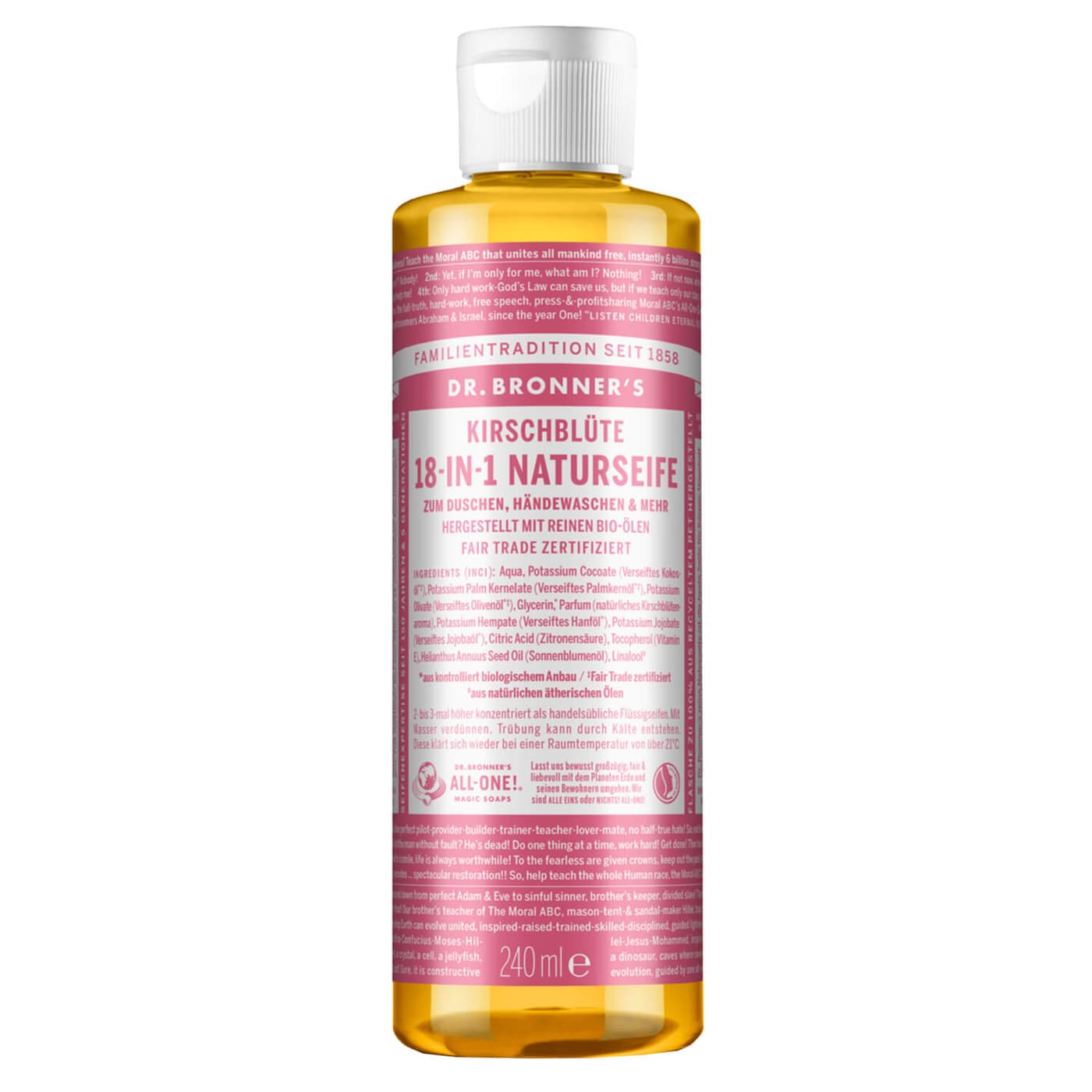 DR. BRONNER'S - 18-IN-1 Flüssigseife Cherry Blossom