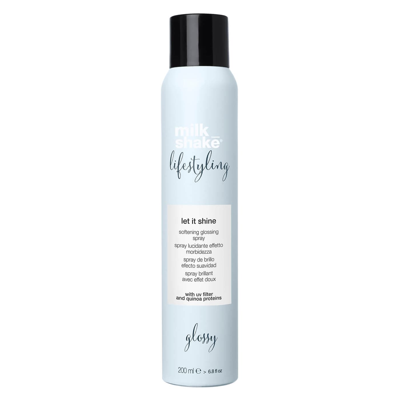 milk_shake lifestyling - let it shine softening glossing spray