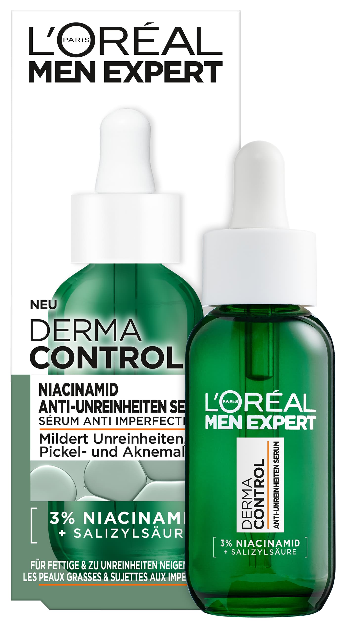 L'Oréal Men Expert - Derma Control Niacinamide Anti-unreinheiten Serum