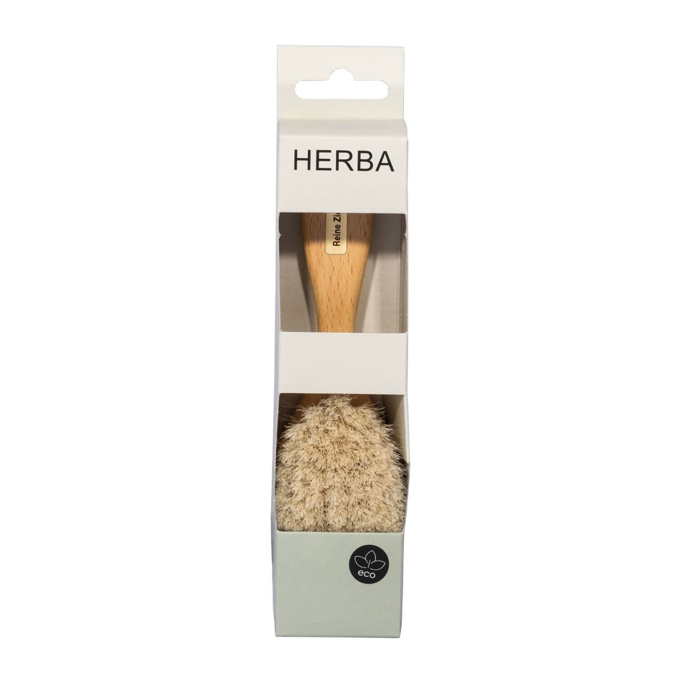 Herba - Babybürste mit Ziegenhaar, Buche, FSC 100 %
