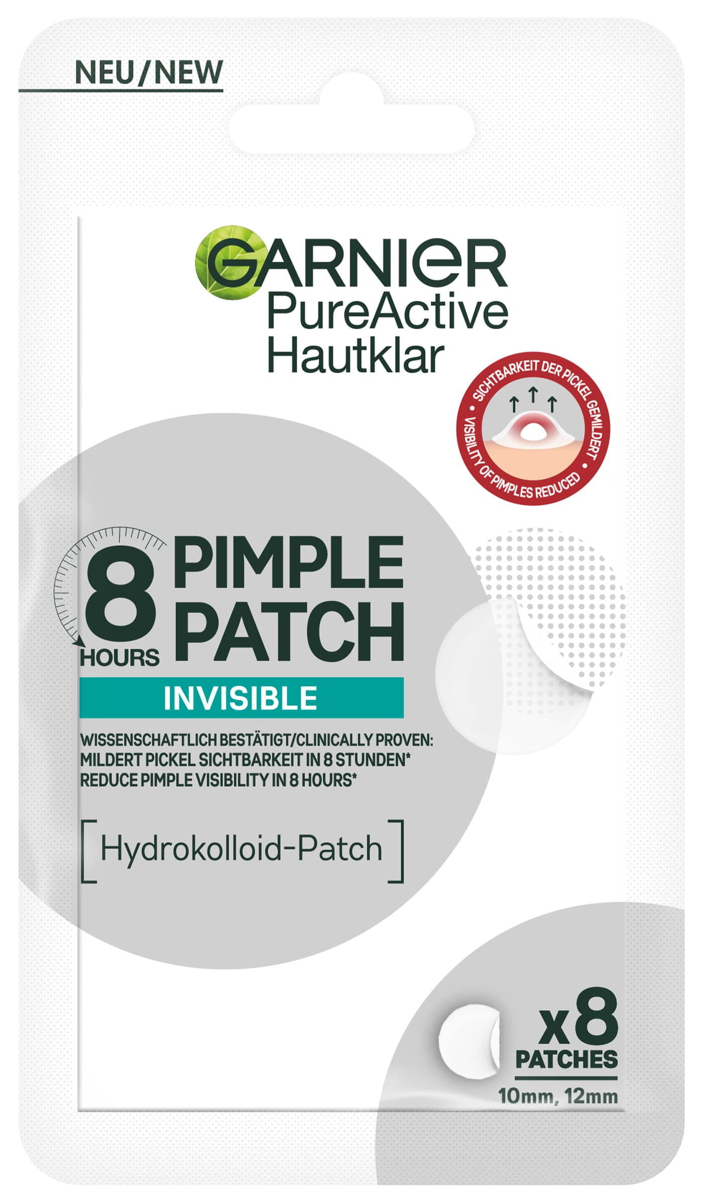 Garnier Skinactive Face - 8h Invisible Pimple Patch