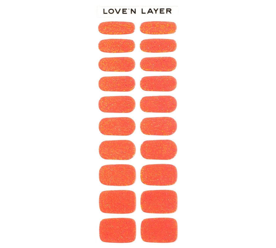 LoveNLayer - Square Sparkle Orange