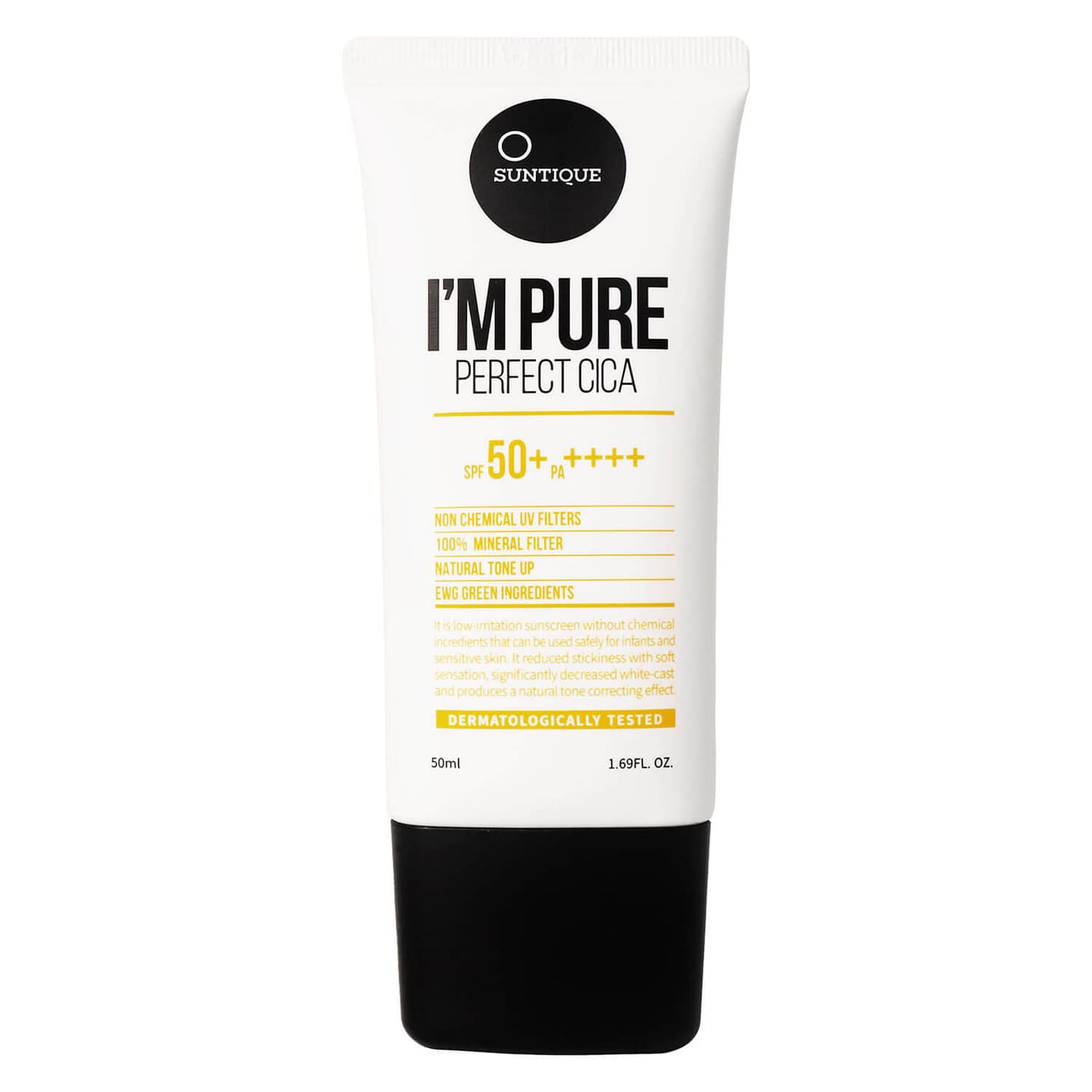 SUNTIQUE - I'M PURE Perfect Cica SPF50+