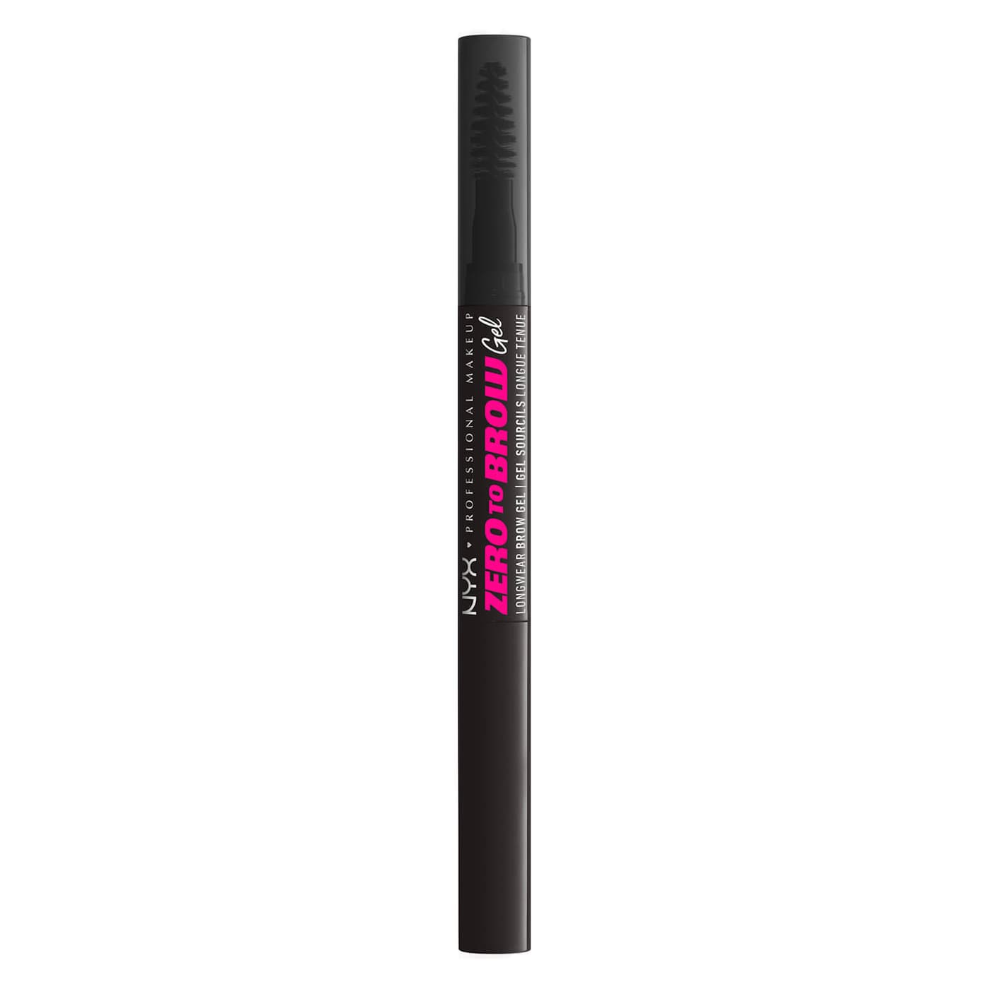 NYX Brows - Zero To Brow Gel 08 Black