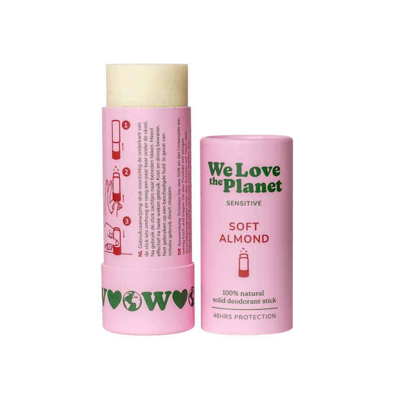 We Love The Planet - Deo-stick Soft Almond Sensitive