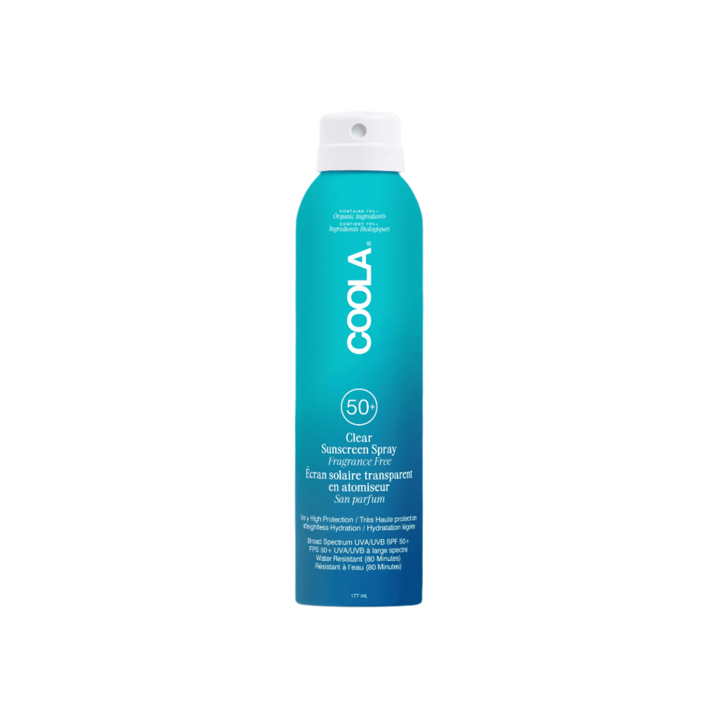 COOLA - Classic Body Organic Sunscreen Spray SPF50 Fragrance Free