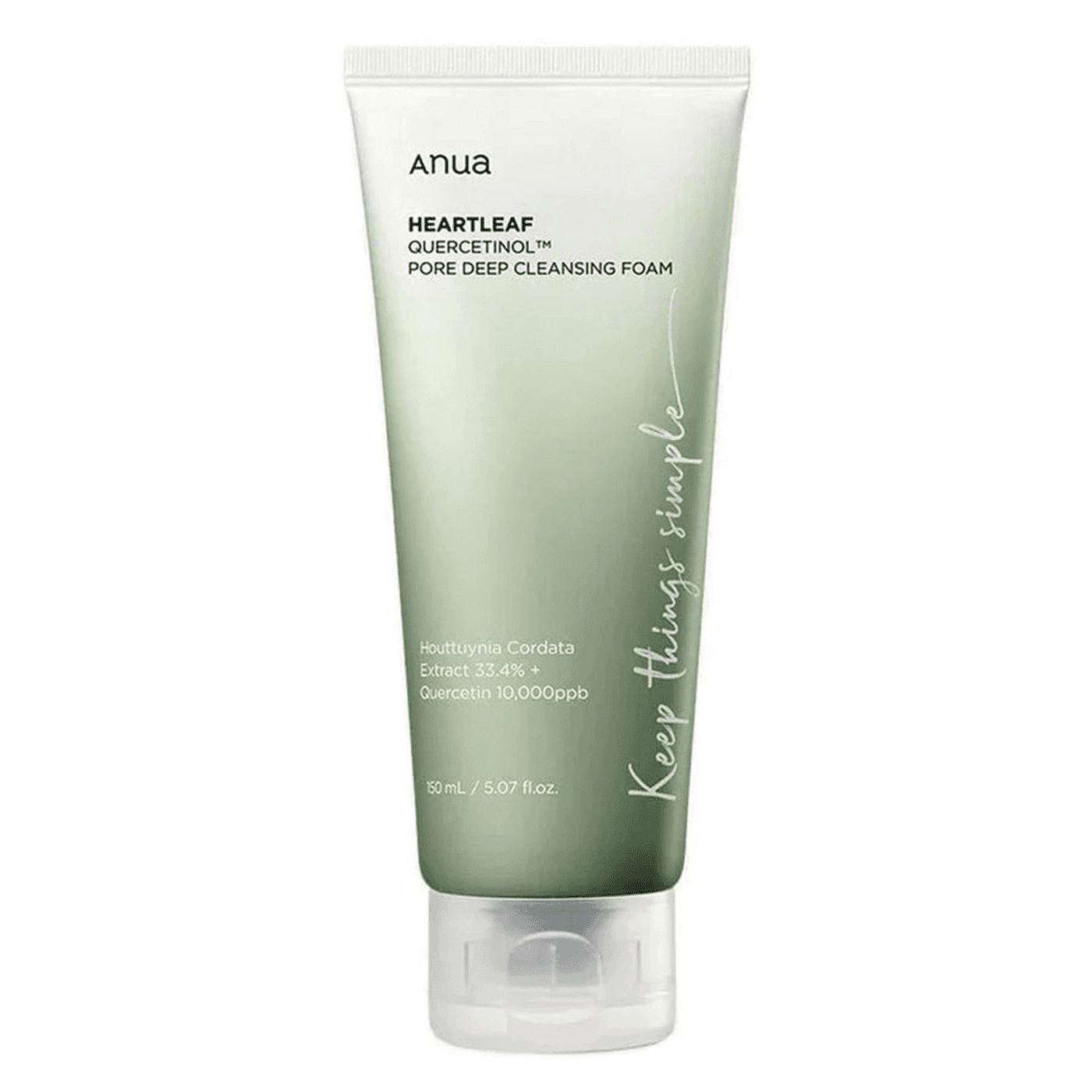 Anua - Heartleaf Quercetinol Pore Deep Cleansing Foam
