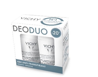 Vichy Deo - Anti-transpirant Roll-on Sensitive Duo