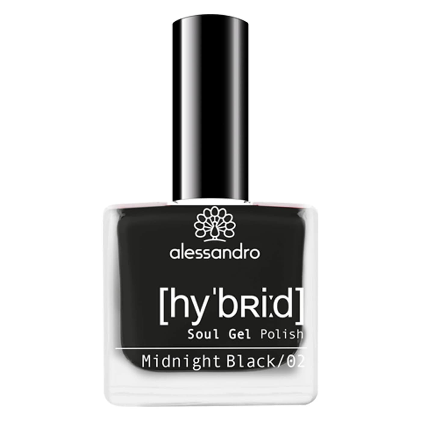 hybrid - Soul Gel Polish Midnight Black
