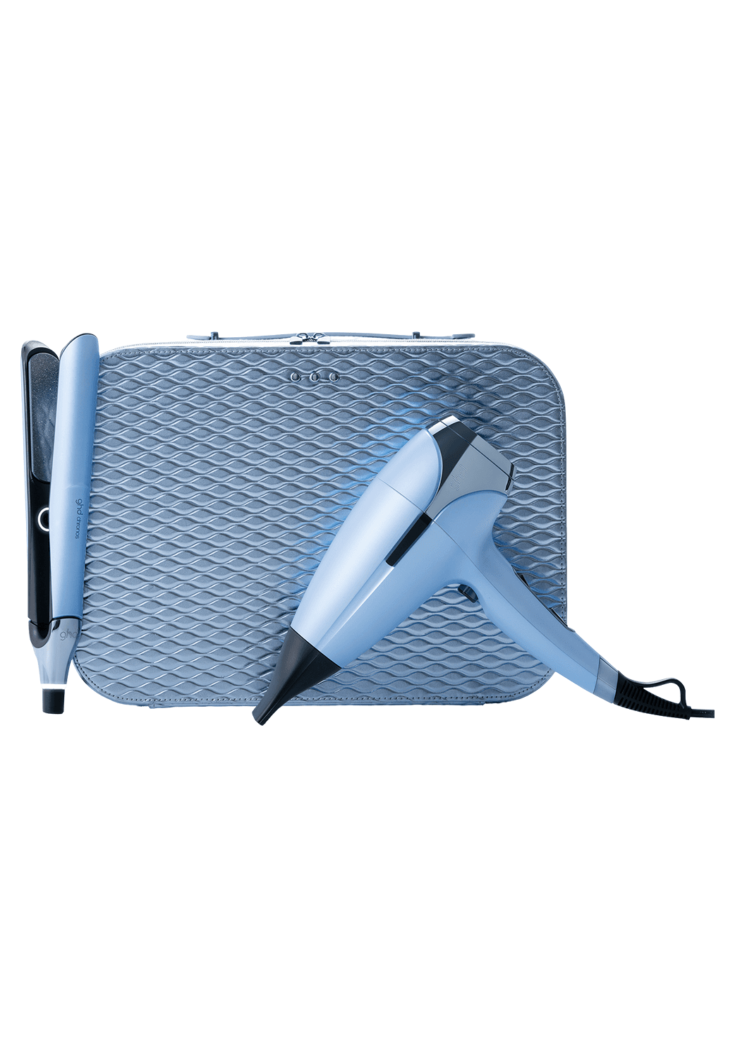 ghd Iced Luxe Collection - Chronos™ & Helios® Limited Edition Deluxe - Glätteisen & Haartrockner In