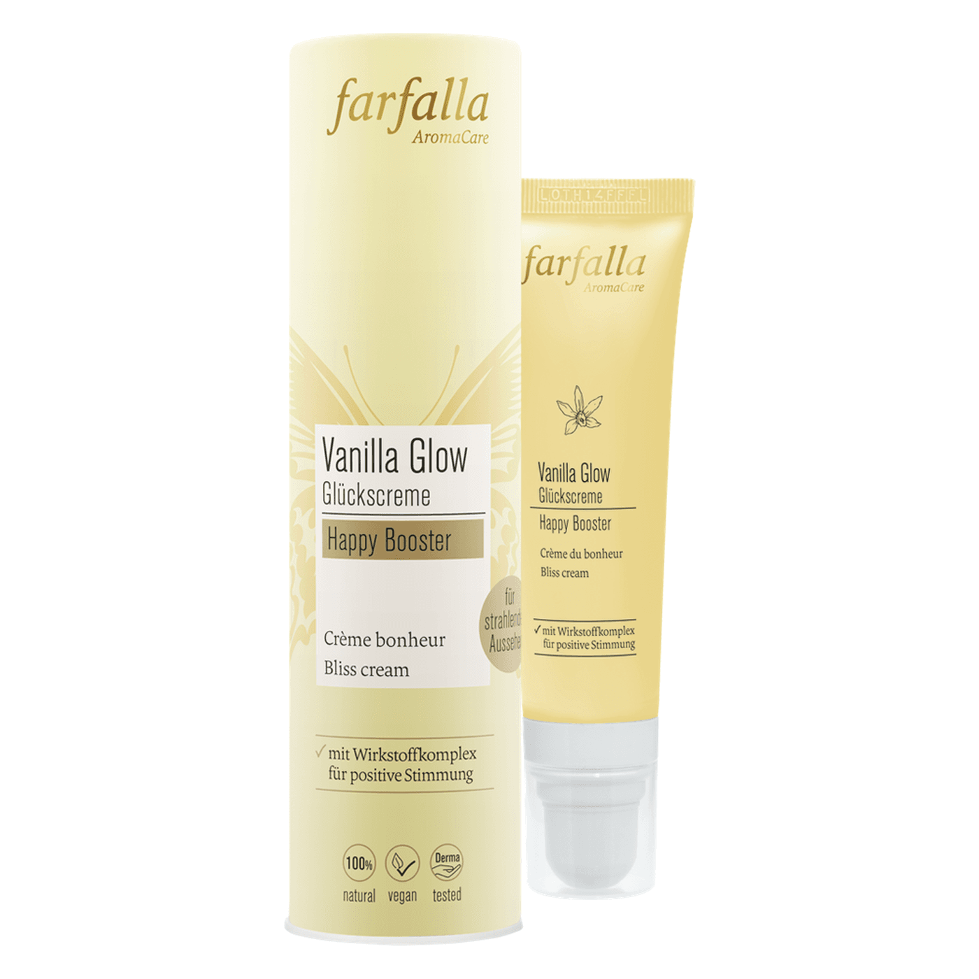 Farfalla Care - Happy Booster Vanilla Glow Glückscreme