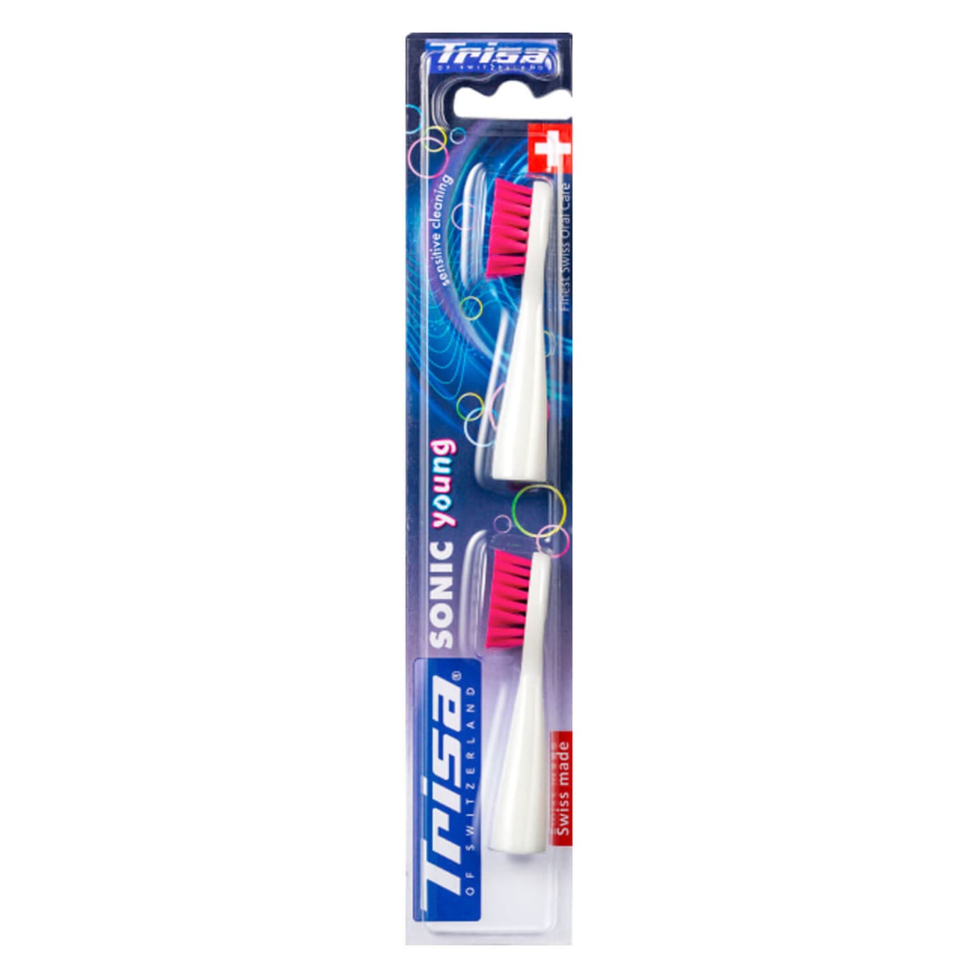 Trisa Oral Care - Ersatzset Sonic Young Soft Pink