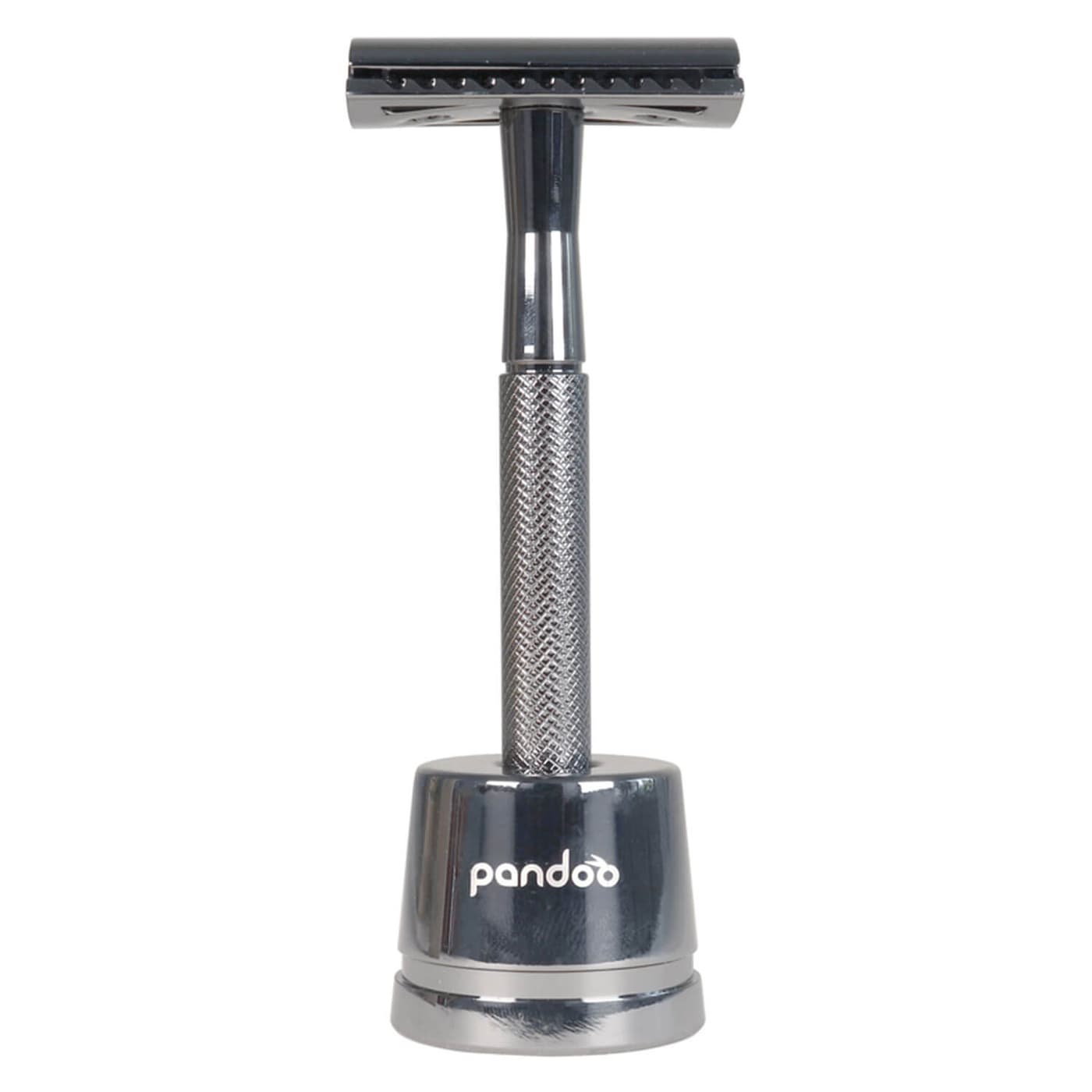 pandoo - Metall Rasierhobel Silber