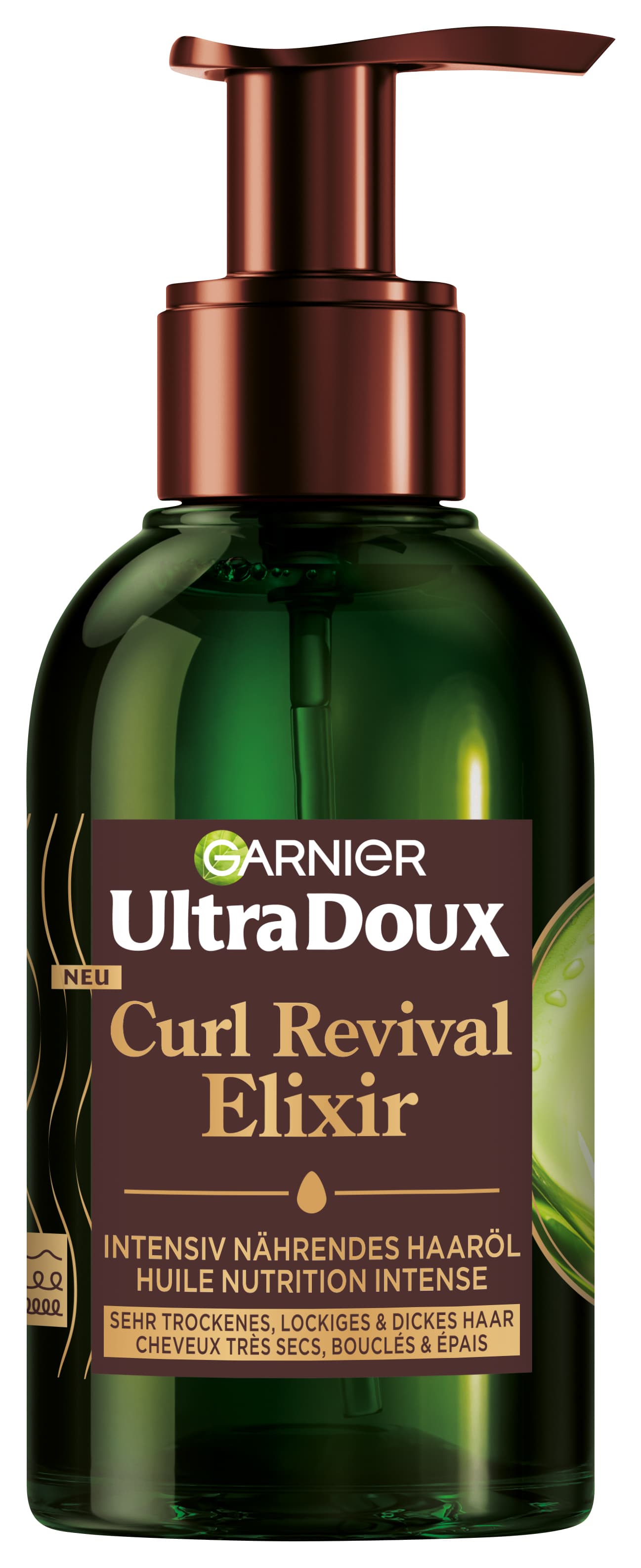 Ultra Doux Haircare - Curl Revival Elixir Intensiv Nährendes Haaröl