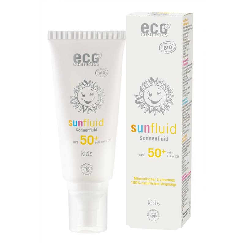 Eco Cosmetics - Kids Sonnenfluid  LSF50+