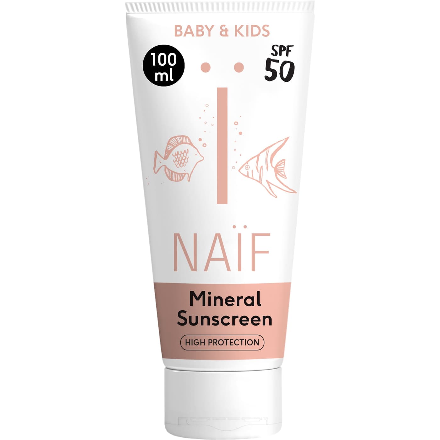 Naif - Mineral Suncreen Spf50 Baby & KIDssonnencrème
