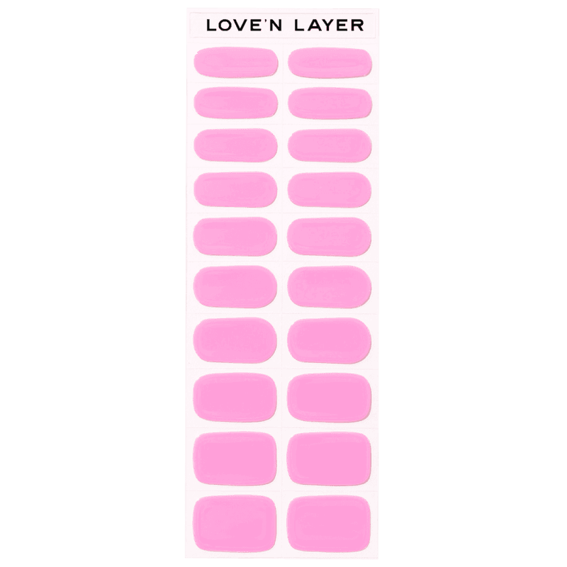 LoveNLayer - Solid Poppy Pink