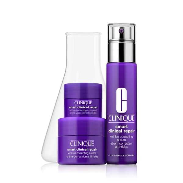 Clinique Set - Smooth & Renew Lab, Feel Smoother And Look Younger